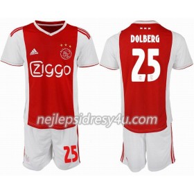 Fotbalový Dres AFC Ajax DOLBERG 25 Dětské Domácí 2018/19